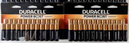 2 x 24-Pack (48 qty) Duracell CopperTop 1.5 V AA Alkaline Batteries Exp Mar 2035 - £22.61 GBP