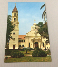 St Augustine Florida Roman Catholic Cathedral Vintage Postcard - £5.23 GBP