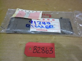1979-80 Honda Prelude Radio Delete Blank, Part #66844-692-670ZB (NOS/NI) - $184.00