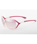 Tom Ford JENNIFER TF8 72Z Pink / Pink Mirrored Sunglasses FT008 72Z 61mm - £188.50 GBP