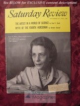 Saturday Review September 20 1958 Pearl Buck Grace M. Mayer Herbert Hoover - £6.77 GBP