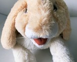 Folkmanis Floppy Bunny Rabbit Plush Puppet Realistic Furry - $27.71