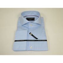 Men's Shirt Charles TYRWHITT Turkey 100% Cotton Cut-away Collar CHT-28 Blue image 4