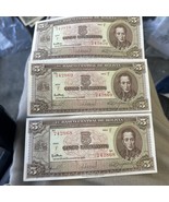 Set Of 3 Bolivia 5 Cinco Bolivianos 1945 Uncirculated World Paper Money ... - £329.13 GBP