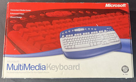 MultiMedia Keyboard Microsoft K4900001 Wired Keyboard NEW in Box - £48.45 GBP
