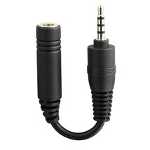RadioShack Flexible Adapter -3/32&quot; 4Conductor Male To 1/8&quot; Stereo Female... - $8.95