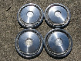 Factory 1973 to 1977 Chevy Nova Camaro 14 inch hubcaps wheel covers - £36.54 GBP