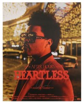 The Weeknd Signed 24x30 Heartless Poster - £155.33 GBP