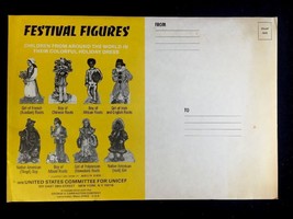 Festival Figures Children From Around The World Americas Unicef 1978 Uncut - £29.69 GBP