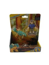 Fisher Price Imaginext Jurassic World Camp Cretaceous Ankylosaurus Bumpy... - $11.87