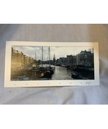 Vintage Holland Images Amsterdam Fred Hoogervorst Postcard 10”x5” - £5.93 GBP