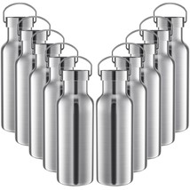 10 Pack 17Oz Stainless Steel Sports Water Bottle Double Wall Insulated B... - £68.24 GBP