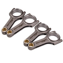 Forged H-beam Connecting Rods ARP 2000 3/8&quot; Bolts For MG MGF RD 1995-2002 5.24&quot; - £284.24 GBP