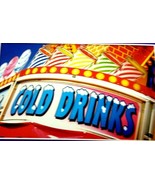 Jigsaw Puzzle COLD DRINKS SIGN 300 Pcs 18.25&quot; x 11&quot; Puzzlebug - CraZArt - $2.84