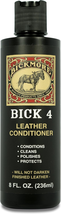 Bick 4 Leather Conditioner and Leather Cleaner 8 Oz - Will Not Darken Le... - £10.95 GBP