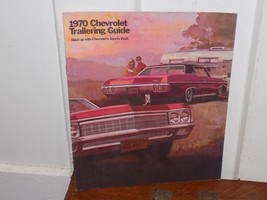Vintage 1969-70 Chevrolet Trailering Guide Brochure - $14.85