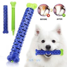 Dog Toothbrush Chew Toy Bone - Pet Dental Teeth Brushing Cleaner Stick O... - £15.61 GBP