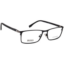 Hugo Boss Eyeglasses Boss 1006/IT 003 Black Rectangular Metal Italy 55[]16 145 - £117.98 GBP
