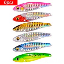 6pcs/lot 3D Eyes  Vib Blade Lures 7/10/12/14/15G Sin Lure Vition Baits  Vibe for - £40.17 GBP