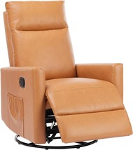 Rocking Swivel Glider Nursery Rocker Upholstered Seating Recliner Single... - $407.99
