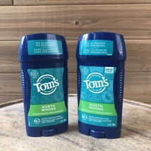 Tom&#39;s of Maine Odor Protection Aluminum-Free Natural 2.8 Ounce North Woods (2) - £18.71 GBP