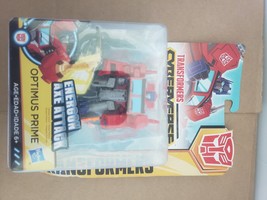 Transformers Bumblebee Cyberverse Adventures (2019) Axe Attack Optimus Prime Fig - £7.29 GBP