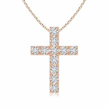 Authenticity Guarantee 
ANGARA H SI2 Diamond Cross Pendant Necklace for Women... - £1,394.83 GBP