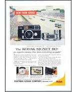 1950s Kodak Signet 80 Camera PRINT AD Indianapolis 500 Car Race BX4 - €5,74 EUR 1950s Kodak Signet 80 Camera PRINT AD Indianapolis 500 Car Race BX4 - €5,74 EUR