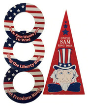 Bethany Lowe Americana &quot;Uncle Sam Ring Toss&quot; TF6131 - £31.44 GBP