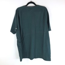 Carhartt Force Mens T Shirt Relaxed Fit Crew Neck Short Sleeve Pocket Green 2XL - $16.39