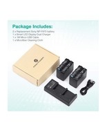 First Power 2 Batteries NP-F960/F970 with Charger DS-F970 for Digital SL... - $19.79
