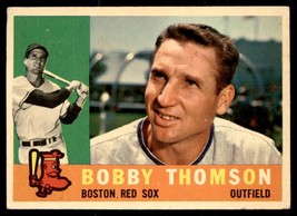 1960 Topps #153 Bobby Thomson Low Grade - £7.88 GBP