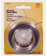 Steel Wire 110&#39; 18 Gauge Galvanized 25 Lb. Multi Use Hanger Craft - £20.15 GBP