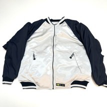 Vintage Nike Puffer Down Jacket Men’s Medium M Y2K 90’s Spell Out Logo - £76.47 GBP