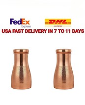 copper tumbler with lid 33 oz bedside set of 2 - £52.52 GBP