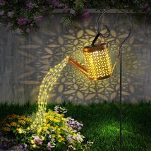 Solar Watering Can with Lights, Outdoor Solar Garden Lights,Garden Decor, Garden - £27.97 GBP