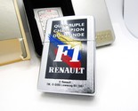 Renault Formula F1 Zippo 1996 MIB Rare - $124.00