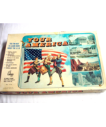 Your America Board Game 1975 Cadaco Complete Learn More About the USA - $13.82 CAD