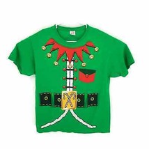 Dec 25th Elf Costume S/S Christmas Holiday Tshirt 100% Cotton Mens or Womens L - £9.94 GBP