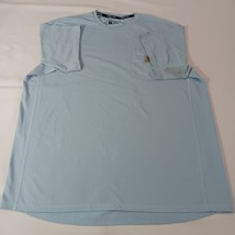 Carhartt Force T-Shirt Blue Short Sleeve Relaxed Pocket 104616 H51 Men's Size XL image 14