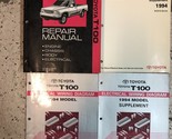 1994 Toyota T100 T 100 Service Shop Repair Manual Set OEM FACTORY 94 - £56.12 GBP