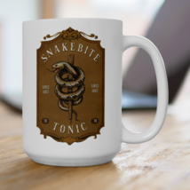 Snakebite Tonic Ceramic Coffee Mug Gift Funny Halloween Magic Wizard Cof... - $12.99+