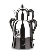 Korkmaz A341 Samovar Tea Maker TeaPot Turkish Electric Machine Semaver 220V - $186.08