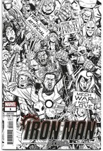 Iron Man 2020 #1 (Of 6) Roche Party Sketch Var (Marvel 2020) - £18.18 GBP