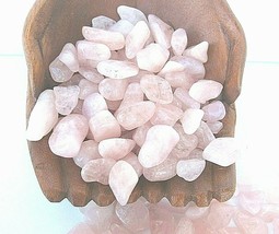 1x Pink Morganite Tumbled Stone 15-20mm Reiki Healing Crystal Heart Chakra Love - $2.68