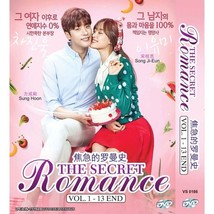 DVD Drama coreano The Secret Romance Vol.1-13 FIN Inglés Sub Todas las regiones - £20.33 GBP