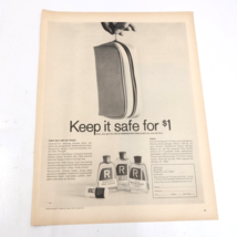 1964 Remington Shav-A-Kit After Shave Pre Shave Print Ad 10.5x13.5 - £6.27 GBP