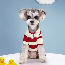 Pet Dog Polo Shirt Summer Dog Clothes Casual Clothing for Small Large Dogs Cats  - £5.74 GBP+