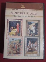 Home And Family Collection Scripture Stories 4DVD SET+CD-ROM Mormon Lds Vg Oop - £1.54 GBP