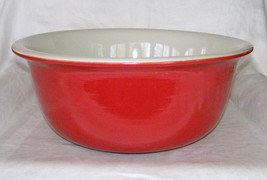 Vintage Hall “True Red” Huge 14 3/4” Bowl By Hall, Usa - $99.00